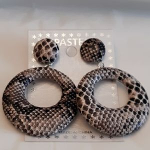 Snakeskin Earrings